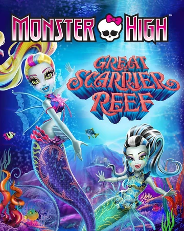 monster high ghoul great scarrier reef peri & pearl serpentine