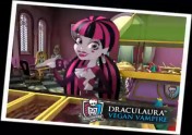 Draculaura en el anuncio de educación superior