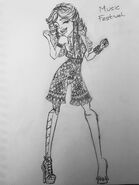 Amy Music Festival Sketch