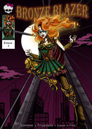 Issue 1 cover of "Bronze Blazer" (Amy's Power Ghouls outfit)