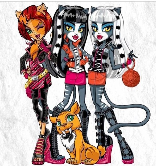 Monster high sales characters cat