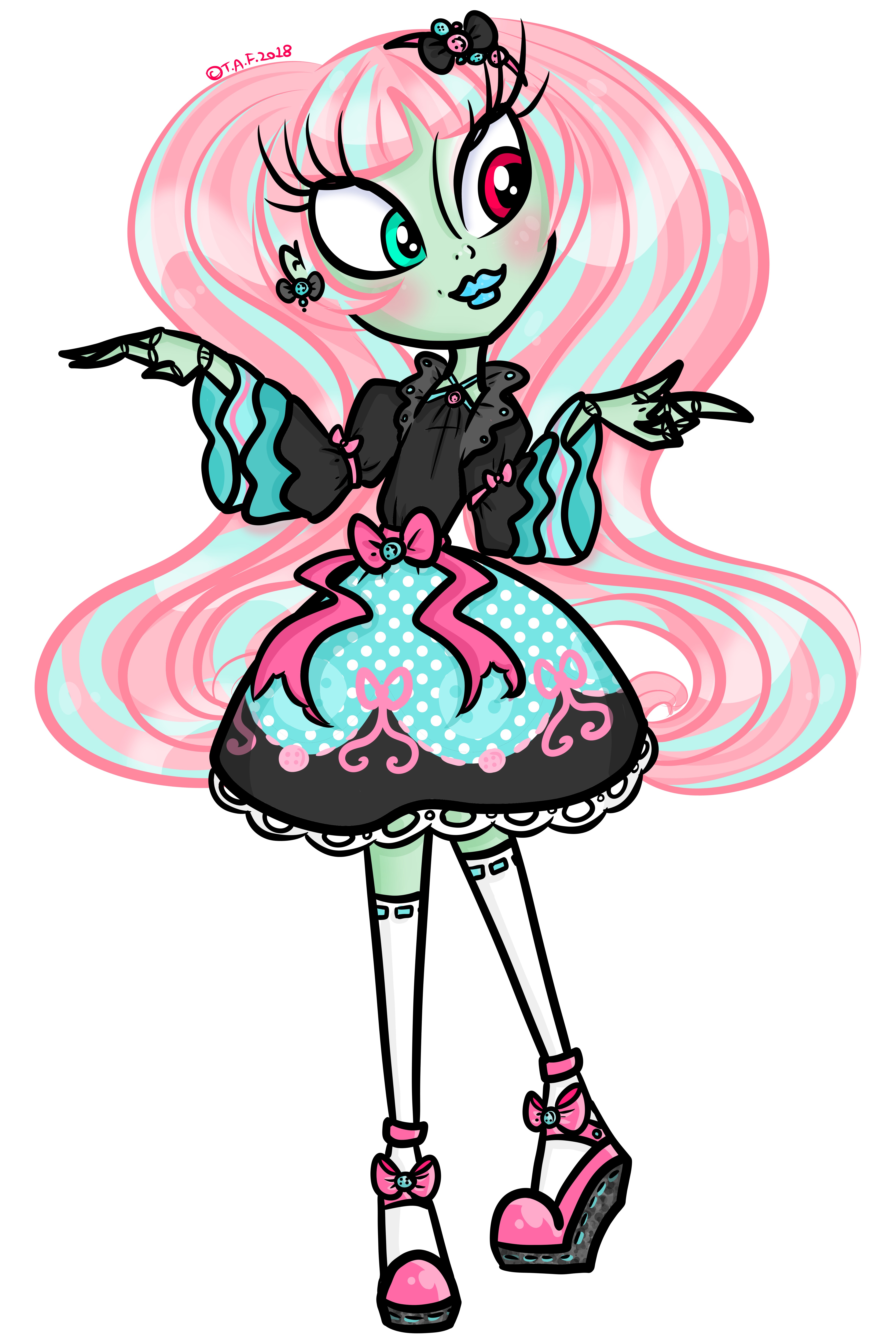 monster poupee