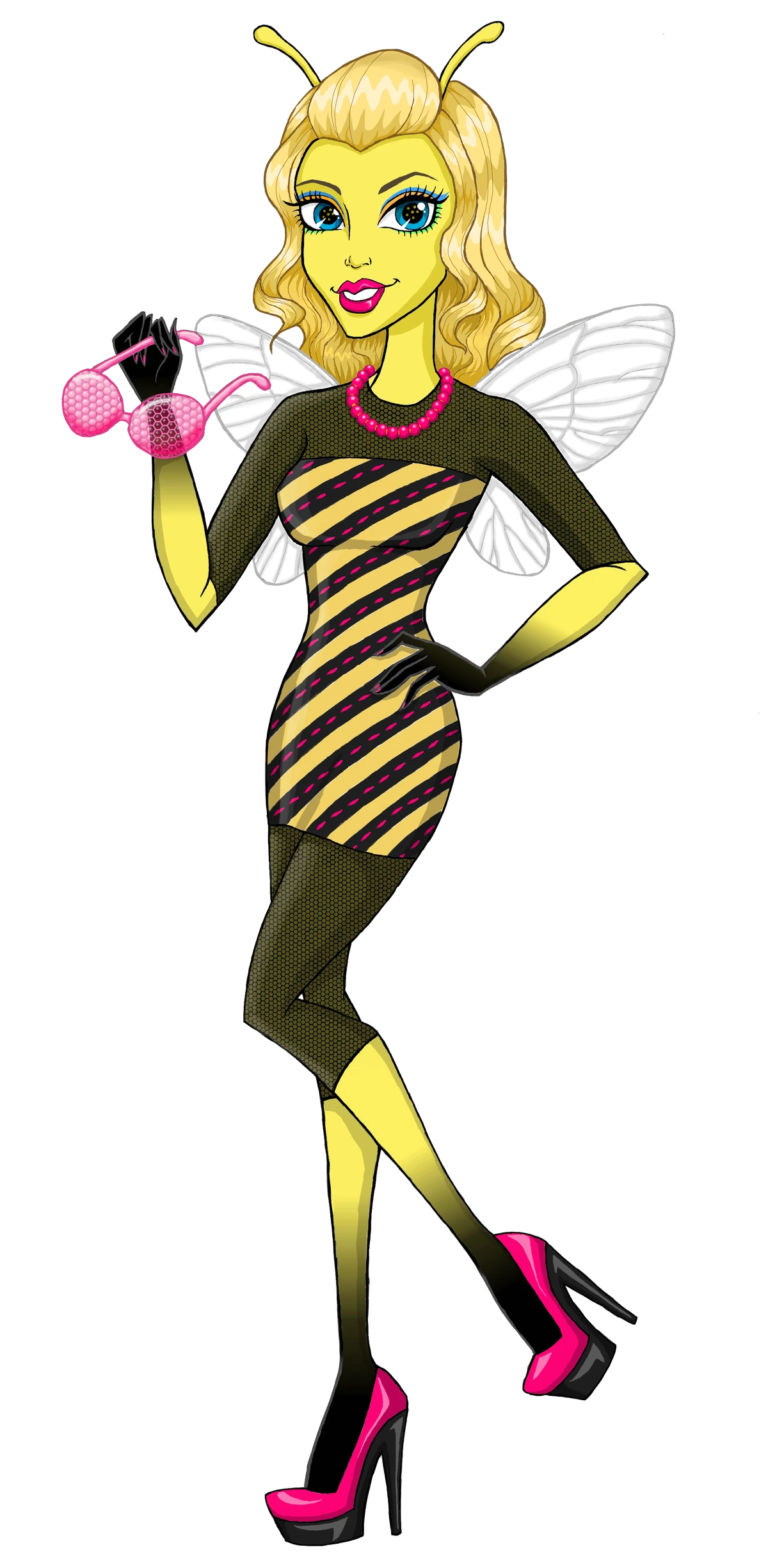 Hivey B. Bombus | Monster Lab - A Monster High Fandom Wiki | Fandom