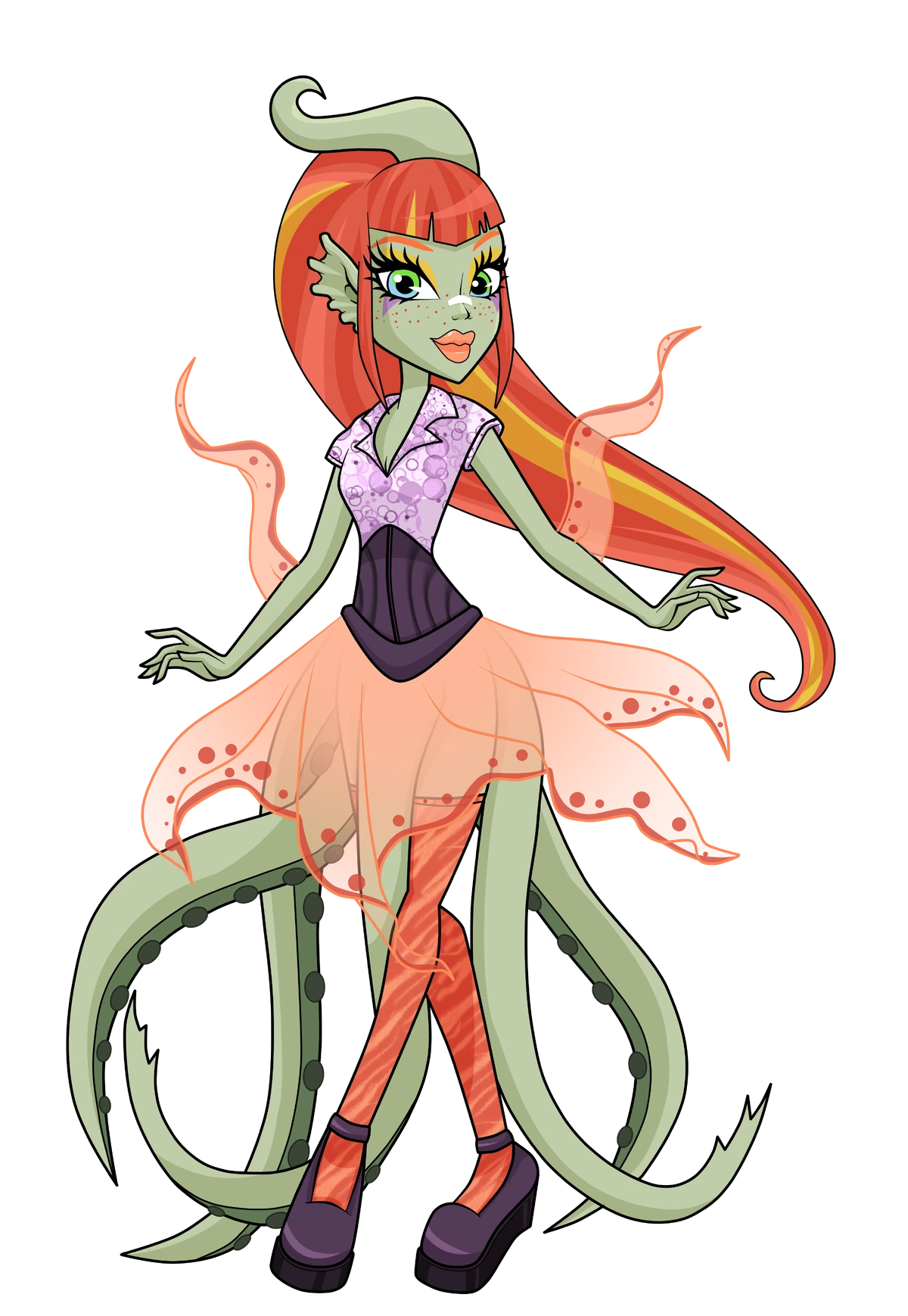 Kristøfine Kraken | Monster Lab - A Monster High Fandom Wiki | Fandom