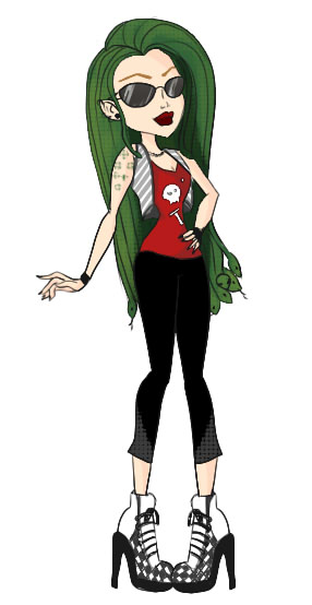 Melissa Gorgon, Monster Lab - A Monster High Fandom Wiki