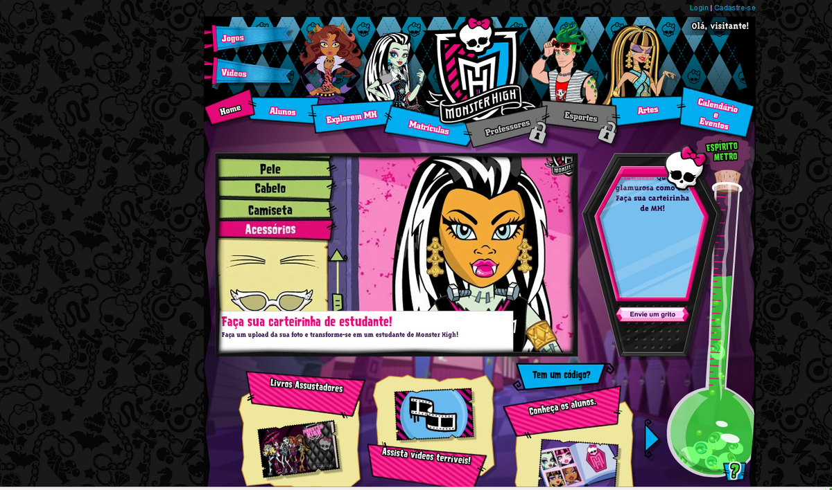 MONSTER HIGH SIGNATURE STYLE - Jogue Grátis no Jogos 101!