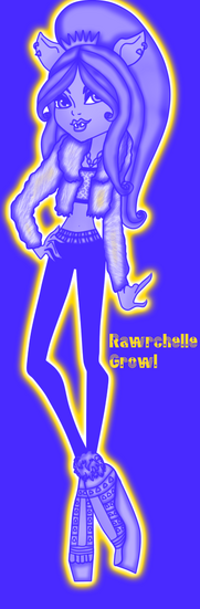 Rawrchelle Growl Neon