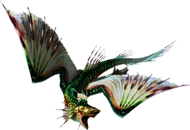 MH3U-Green Plesioth Render 001
