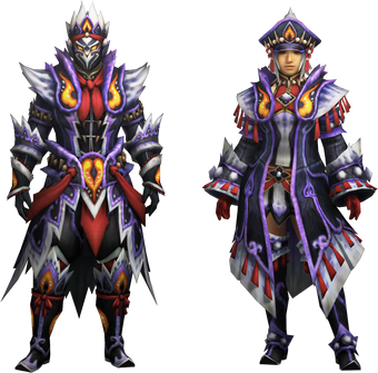 Mh4u G Rank Blademaster Armor Monster Hunter Wiki Fandom