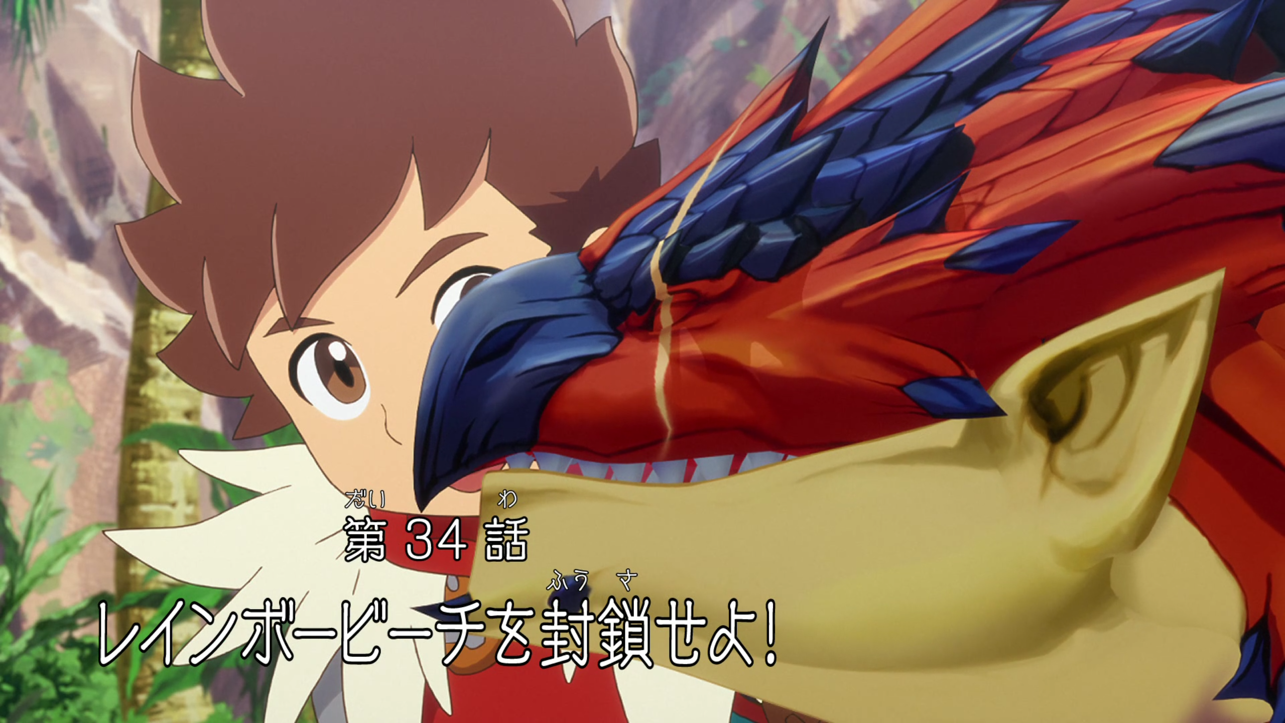 Anime Monster Hunter Stories: Ride On HD Wallpaper