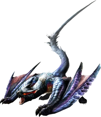 MH3U-Lucent Nargacuga Render 001