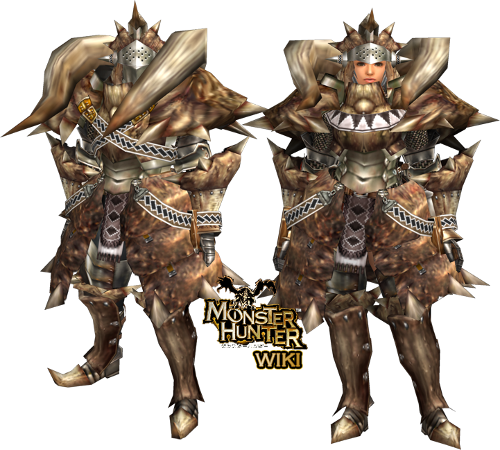 Diablo X Armor Blademaster Mhfu Monster Hunter Wiki Fandom