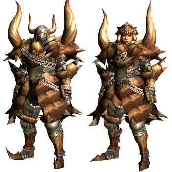 Diablos Armor (Blademaster) (MHGU), Monster Hunter Wiki