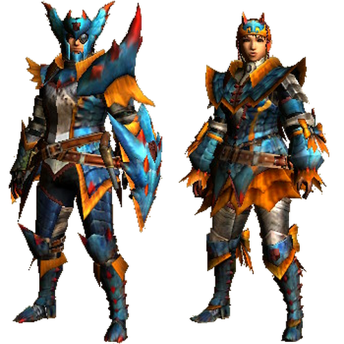 Lagiacrus R Armor (Gunner) (MHGU) | Monster Hunter Wiki | Fandom