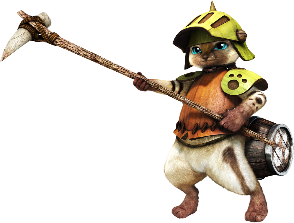 MHFU: Felyne Comrade | Monster Hunter Wiki | Fandom