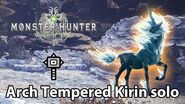 MHWorld Arch Tempered Kirin solo first attempt (Hammer)