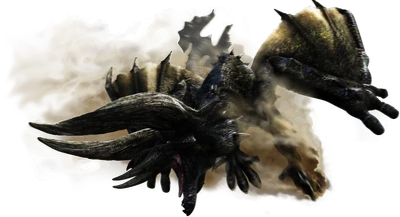 MH4U-Black Diablos Render 001