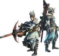 MHW-Light Bowgun Equipment Render 001