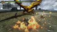 MH3U HD Gold Rathian