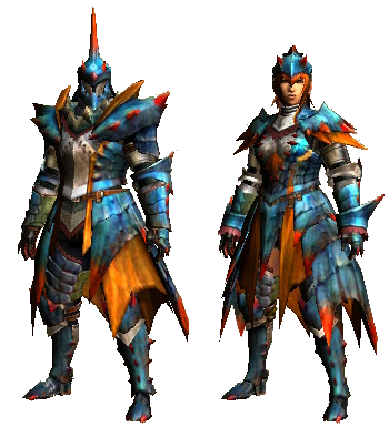Lagiacrus S Armor (Blademaster) (MHGU) | Monster Hunter Wiki | Fandom
