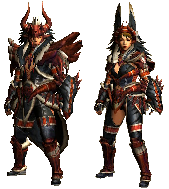 Diablos Armor (Blademaster) (MHGU), Monster Hunter Wiki