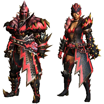 Diablos X Armor (Blademaster) (MHGU), Monster Hunter Wiki