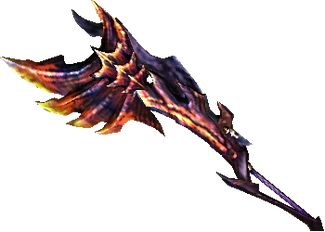 Magma Axe (MHGU) | Monster Hunter Wiki | Fandom