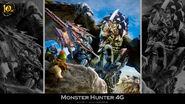 MH 10th Anniversary-Monster Hunter 4 Ultimate Wallpaper 001