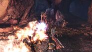 Anjanath fire breath.