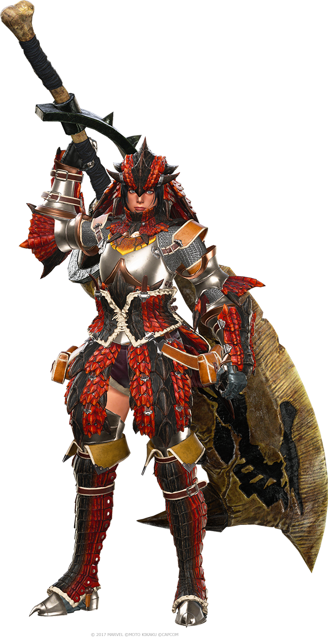 Kinda wished Capcom went with this Diablos Armor from design from MH3U. :  r/MonsterHunterWorld