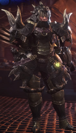 Diablos Nero α+ Armor (MHWI), Monster Hunter Wiki