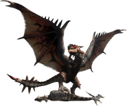 Rathalos and Aptonoth MHF2 Render