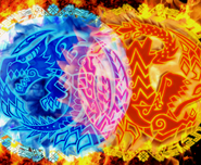 Twin Dragons Guild Card Background (with Nargacuga)