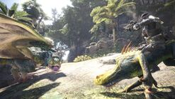 MHWI-Jagras and Pukei-Pukei Screenshot 001