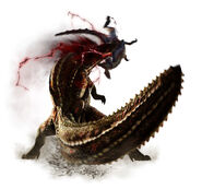 Great Jaggi and Savage Deviljho MH4 Render