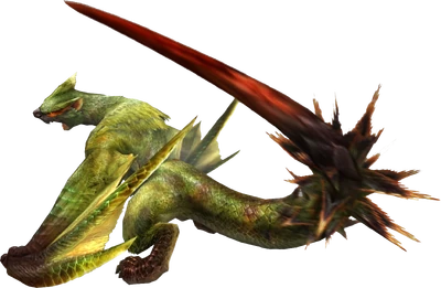 3rdGen-Green Nargacuga Render 001