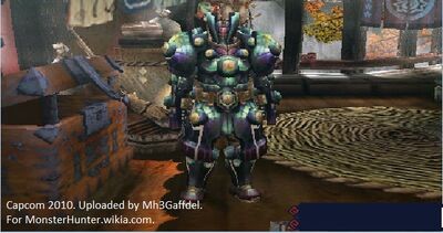 Steel Uragaan Armor with copyright