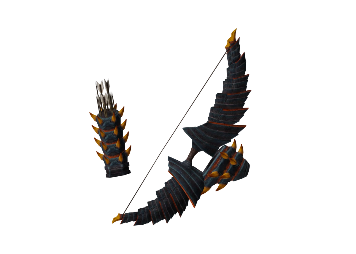 Meraginasu Bow II (MHO) | Monster Hunter Wiki | Fandom