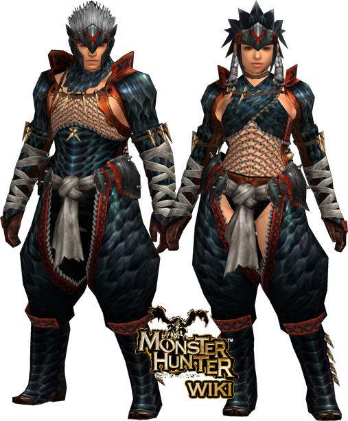 Return to Armor List (MHFU) This is the X Blademaster Version of the Nargac...