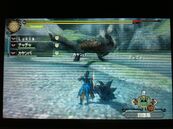 MH3U High Rank Barroth Encounter in Moga Woods' Free Hunt