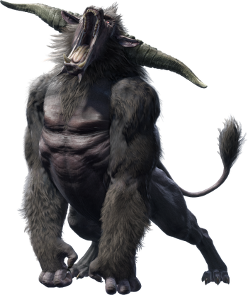 monster hunter rajang statue
