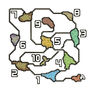 MH4U-Primal Forest Map