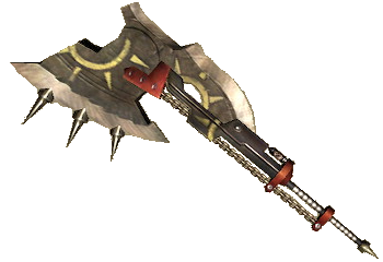 くくり姫 & 三人のゴーストハンター セット Grandmaster Axe (MHGU) | Monster Hunter Wiki | Fandom