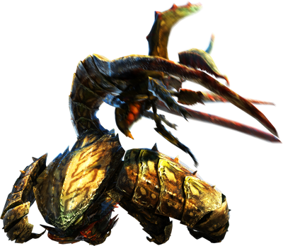 MH4U-Desert Seltas Queen and Desert Seltas Render 001