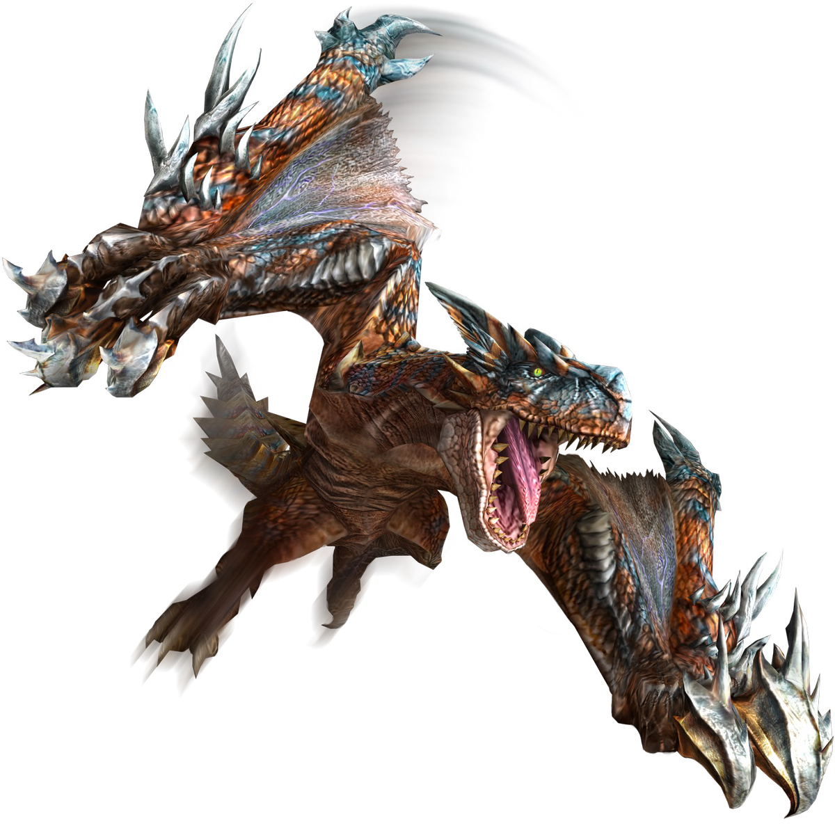 Tigrex Diablos Armor Art - Monster Hunter Frontier Art Gallery