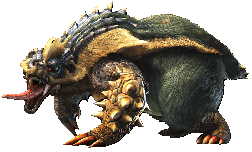 Renders for the new monsters of Monster Hunter Rise!