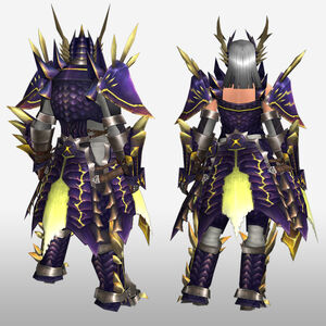 FrontierGen-Rebi G Armor (Blademaster) (Back) Render