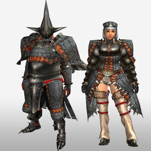 FrontierGen-Geryosu G Armor (Blademaster) (Front) Render