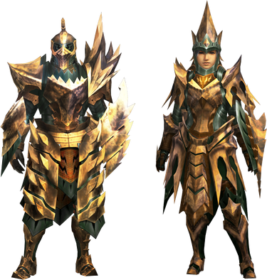 Zamtrios Z Armor (Gunner) (MH4U) | Monster Hunter Wiki | Fandom