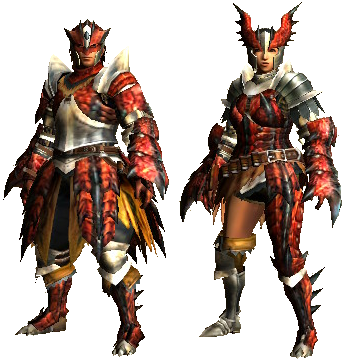 Diablos Armor (Blademaster) (MHGU), Monster Hunter Wiki